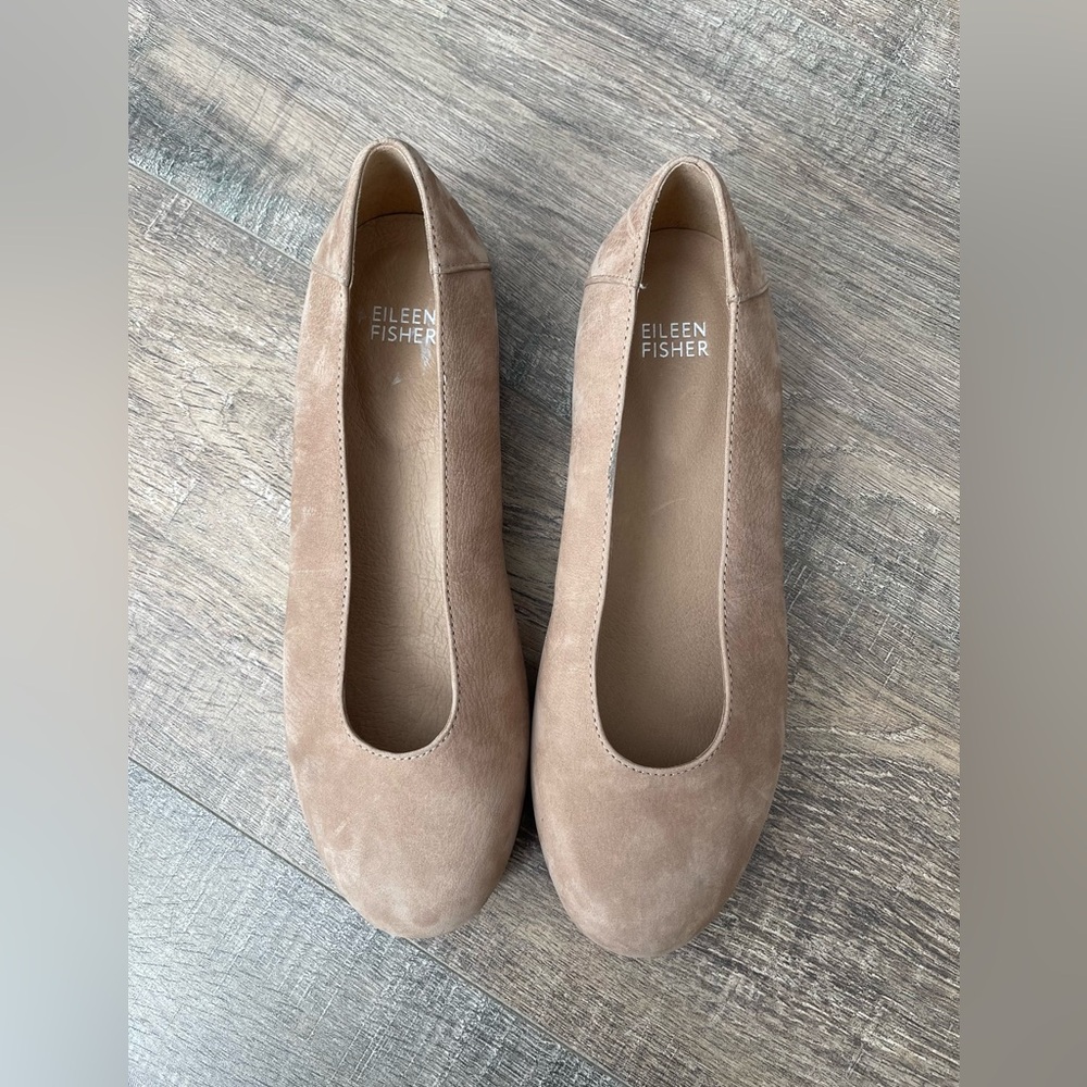 New EILEEN FISHER UNA Hidden Wedge Ballet Flat size  6.5, 7.5